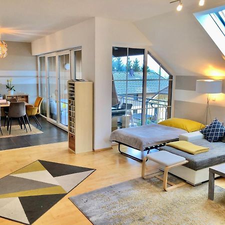 Fewo Atterseeperle - 80M2 Mit See- Und Gebirgsblick Steinbach am Attersee Εξωτερικό φωτογραφία