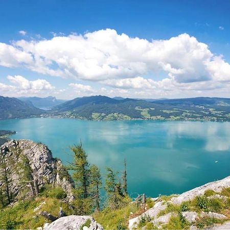 Fewo Atterseeperle - 80M2 Mit See- Und Gebirgsblick Steinbach am Attersee Εξωτερικό φωτογραφία