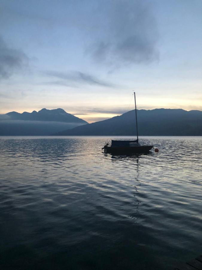 Fewo Atterseeperle - 80M2 Mit See- Und Gebirgsblick Steinbach am Attersee Εξωτερικό φωτογραφία