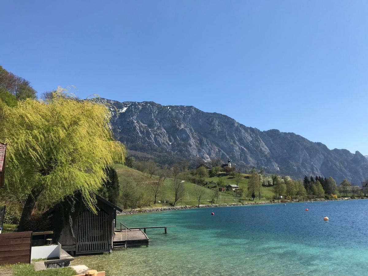 Fewo Atterseeperle - 80M2 Mit See- Und Gebirgsblick Steinbach am Attersee Εξωτερικό φωτογραφία